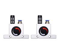 Aundhegrtt 2piezas 1/4 Vibradores Neumáticos de Turbina Vibrador Industrial de Silencioso K10