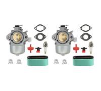 Aundhegrtt 2X 699831 Carburador con Kit de Filtro de Aire para 283702 283707 284702 Motores de Cortacésped