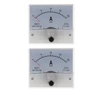 Aundhegrtt 2X Amperimetro Analogico de Corriente Amp 20A