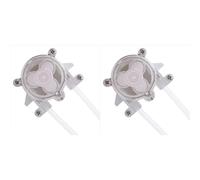 Aundhegrtt 2X Bomba Microperistáltica de CC de 6 V, 9 V y 12 V, Pequeña, Minibomba de 500 W con Motorreductor, Dosificación de Agua Líquida, Reversible.