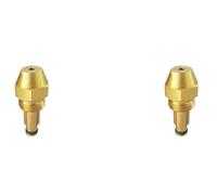 Aundhegrtt 2X Boquilla de Quemador de Aceite Residual Boquilla de Niebla de Aceite Boquilla de Atomización de Aire Boquilla de Aceite de Cono Lleno de Sifón de Chorro de Quemador,1.0mm