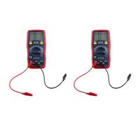 Aundhegrtt 2X Condensador Digital CM7115B Medidor de Capacitancia de Prueba Medidor de Capacitancia Digital Medidor de Capacitancia Sin Descarga