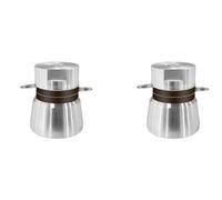 Aundhegrtt 2X Limpiador de Vibrador de Salida Estable de Transductor Ultrasónico de 40 KHz Y 50 W para Placa de Circuito de Generador de Lavadora Industrial