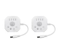 Aundhegrtt 2X Sensor de Movimiento PIR de 5 A 24 V CC, Interruptor de Luz, Controlador de Tira LED, Regulador Monocromático, Temporizador de CC, Detector Automático de Movimiento.