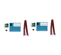 Aundhegrtt 2X SENSOR de POLVO PM2.5 PMS7003 / G7 Sensor Digital PM2.5 de Forma (Placa de Transferencia Inculd + Cable)