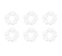 Aundhegrtt 30 Piezas de Conectador del Adaptador de Conexiones de la Pipa del PVC de 20mm Diametro de 90 Angulo,