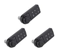 Aundhegrtt 3X Cerradura de CombinacióN, Acceso una la Puerta Gabinete de Seguridad ElectróNica Digital Casillero Codificado Teclado de Contacto ContraseñA Llave de Acceso Cerradura-B