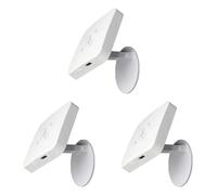 Aundhegrtt 3X Detector de Presencia Tuya Zigbee con Soporte, Sensor PIR Inteligente de Cuerpo Humano, Radar MmWave, Detección de Sensor de Movimiento por Microondas