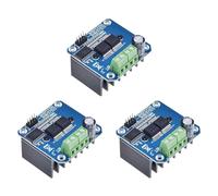 Aundhegrtt 3X MóDulo Controlador de Motor de Alta Potencia BTS7960 43a / MóDulo Controlador de Coche Inteligente para LíMite de Corriente