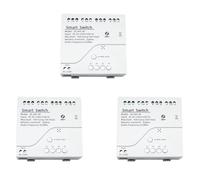 Aundhegrtt 3X MóDulo de Interruptor de Luz Inteligente Zigbee de 4 Canales AC 85-250V RF433 Recibe ReléS 10A Que Funcionan con el Asistente de, Tuya Smart Life