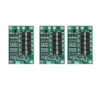 Aundhegrtt 3X Placa de ProteccióN 3S 40A para Destornillador 12V Li-Ion 18650 Placa de BateríA con MóDulo de Paquete de Celdas de BateríA de Iones de Litio de Equilibrio