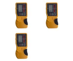 Aundhegrtt 3X Receptor de Rotatorio Autonivelante para Exteriores Detector de Rotatorio con Abrazadera Resistente Luz Roja