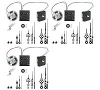 Aundhegrtt 3X Reemplazo de Mecanismo de Reloj de Campana, con Disparador de Hora con Melodía y 9 Manecillas para Reparación de Reloj de Abuelo Vintage.