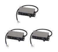 Aundhegrtt 3X Regulador de Intensidad de 0-10V CC, Controlador de Sincronización en Serie, Encendido/Apagado Giratorio para Controladores LED Regulables de 0/1-10V, Balastos Electrónicos