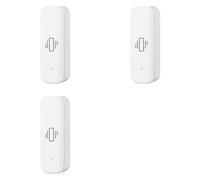 Aundhegrtt 3X Sensor de Vibración Inteligente Tuya ZigBee Tuya Sensor Monitor Control de Aplicación Protección de Seguridad Sensor Zigbee Alarma de Choque de Movimiento