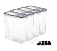 Aundhegrtt 4 Pcs Almacenamiento de para Impresora 3D, Mantiene los Filamentos PETG/TPU Secos y de Polvo, Almacenamiento de para Impresora 3D de 4L