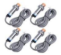 Aundhegrtt 4X LJC18A3-H-Z/BY 1-10mm Interruptor del Sensor de Proximidad Inductivo PNP NO DC 6-36V 300MA