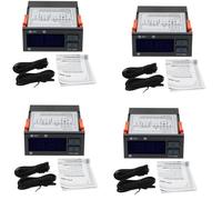 Aundhegrtt 4X Mini Refrigerador con Controlador de Temperatura ETC-3000 Termostato Regulador Termorregulador Dual Sensor 220V 40% de Descuento