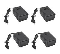 Aundhegrtt 4X Transformador Convertidor de Voltaje de 200W Reductor 220V Una 110V AC Reductor Convertidor de Voltaje de Viaje Convertidor Enchufe de la UE