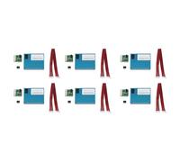 Aundhegrtt 6X SENSOR de POLVO PM2.5 PMS7003 / G7 Sensor Digital PM2.5 de Forma (Placa de Transferencia Inculd + Cable)
