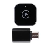 Aundhegrtt Actualice el Adaptador Inalámbrico CarPlay y Android Auto, WLAN 2.4G+5G, Compatible con Teléfonos iOS 10+ y Android 11+