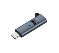 Aundhegrtt Adaptador de Pantalla Virtual Type-C 4K@60Hz 1080P USB C DDC EDID Plug Dummy Headless Ghost Gris Espacial