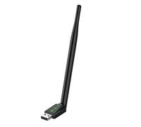 Aundhegrtt Adaptador de Tarjeta de Red Inalámbrica USB WiFi 6 de 286 Mbps, Receptor Wi-Fi de 2,4 G para PC Portátil Win7/10/11