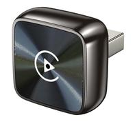 Aundhegrtt Adaptador Inalámbrico CarPlay y para Android Auto, Adaptador Inalámbrico, WiFi de 5 GHz, Tipo C/USB, Conectar y Usar Dongle CarPlay Inalámbrico