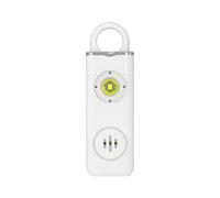 Aundhegrtt Alarma de Seguridad Personal de 130dB con Linterna LED Sirena de Emergencia Portátil para Mujeres Niños Ancianos Llamada Anti Robo A