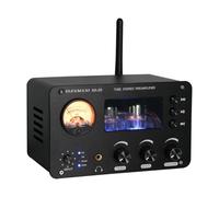 Aundhegrtt Amplificador de Tubo de Preamplificación Bluetooth, Amplificadores de 2 Canales HiFi, Preamplificador 6H3N para Altavoces, Amplificador de Sonido, Teatro de Audio, Karaoke.