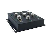 Aundhegrtt AT-16 Kit de Conmutación de Antena Remota Coaxial de 6 Vías. Conmutación Conveniente de 1,8 MHz A 55 MHz. Herramienta de Transmisión de 800 W Pep.