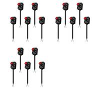 Aundhegrtt Atenuador LED con Perilla DC 0/1-10V de 15 Piezas, Atenuador Pasivo de Bajo Voltaje Atenuación PWM para Controlador LED Electrónico Regulable de 0-10V o 1-10V