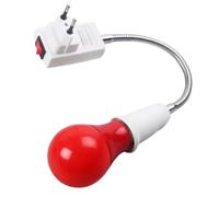 Aundhegrtt Bombilla LED de 1W para Cuarto Oscuro - Casquillo E27 - Lámpara Roja para Revelado de Películas/Diapositivas con Fotografía Analógica - Enchufe Europeo