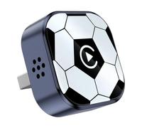Aundhegrtt Caja Inteligente AI 4 en 1 para CarPlay Inalámbrico: Airplay/Mirror Link/Android Auto/Carplay, Adaptador USB Dongle para Inteligente de Coche B.