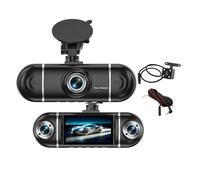 Aundhegrtt Cámara Dash de 4 Canales Grabadora de Conducción para Automóvil Cámara WiFi App DVR para Automóvil Lente de Cámara 1080P Grabadora de Video para Conductor Cámara de Vista Trasera