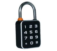 Aundhegrtt Candado con Huella Dactilar, Cerradura de Seguridad Sin Llave, con Contraseña, Antirrobo, Control de Aplicación TTLOCK/Tuya, Biométrico, con Huella Dactilar.