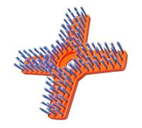 Aundhegrtt Cepillo de Nylon para Cortacésped, Cepillo de Limpieza para Cortacésped, Cepillo de Limpieza de Suelo, Cepillo de Limpieza de Césped.