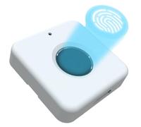 Aundhegrtt Cerradura Biométrica de Dactilares, Cerradura de Cajón Inteligente Antirrobo, Cerradura de Puerta de Muebles de Seguridad Sin Llave con Dactilares