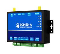 Aundhegrtt Computadora de Control Industrial - Computadora Industrial Programable - Python ECM50 2D1 2AI 2DO Puertos IO Modbus A