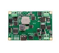 Aundhegrtt Controlador de Carga Solar MPPT de 30W Placa de Control DC5-24V 2A Módulo Regulador de Panel Solar Tipo-C para Carga de Batería de Litio 18650 de 3.7V