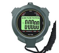Aundhegrtt Cronómetro de Bolsillo de Mano de 30 Horas, Cronómetro Deportivo Digital Profesional, Temporizador LCD, Cronómetro, Herramientas de Cronometraje