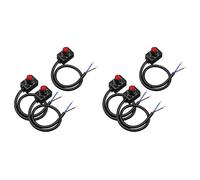 Aundhegrtt DC 0/1-10V Atenuador LED Con Perilla, Atenuador Pasivo de Bajo Voltaje Atenuación PWM para 0-10V O 1-10V Controlador LED Electrónico Regulable 6 Piezas