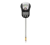 Aundhegrtt del Suelo 7 en 1, Probador Digital de Humedad, Temperatura, Luz Solar y Fertilidad para Plantas de Jardín.
