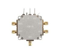 Aundhegrtt Divisor de Potencia de 4 Vías 10M-3GHz 50Ω 1W Módulo Distribuidor de Señal de Reloj Divisor de Potencia 1xSMA A 4xSMA