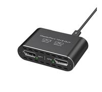 Aundhegrtt Divisor DisplayPort 4K@120Hz A Doble DP, Divisor DisplayPort A Doble DisplayPort, Soporte Extendido para Modos MST y