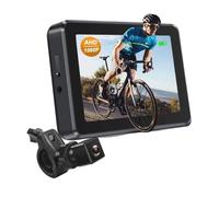 Aundhegrtt Espejo de Bicicleta 1080P, Cámara de Visión Trasera para Bicicleta 1080P, Pantalla de 4.3", Cámara de Manillar con Visión para Motocicleta y Bicicleta de Montaña.