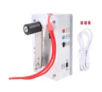Aundhegrtt Generador de Emergencia Portátil con Manivela y Linterna LED, Radio, Cargador USB, Suministro de Energía para Camping, Pesca