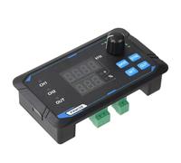 Aundhegrtt Generador de Señal de Doble Canal PWM150, Controlador de Servomotor DC5-24V, Frecuencia de Pulso de Cuadrada y de Trabajo Ajustables