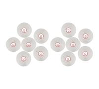 Aundhegrtt Juego de 12 Discos de Pulido de Diamante, Disco de Pulido Plano de Diamante de 6 Pulgadas, Herramienta de Pulido de Disco de Pulido de Rueda de Grano 80/400/600/800/1500/3000