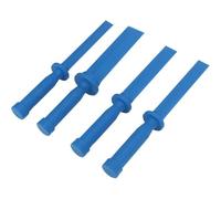 Aundhegrtt Juego de Raspadores de Cincel de Plástico, Kit de Herramientas de Palanca Que No Dañan la Superficie, Raspador de Agarre Cómodo para Remover Adhesivos y Sellador